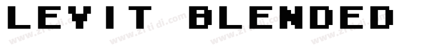 Levit_Blended Bold M字体转换